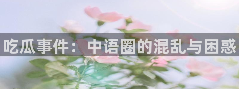 51吃瓜今日吃瓜在线：吃瓜事件：中语圈的混乱与困惑